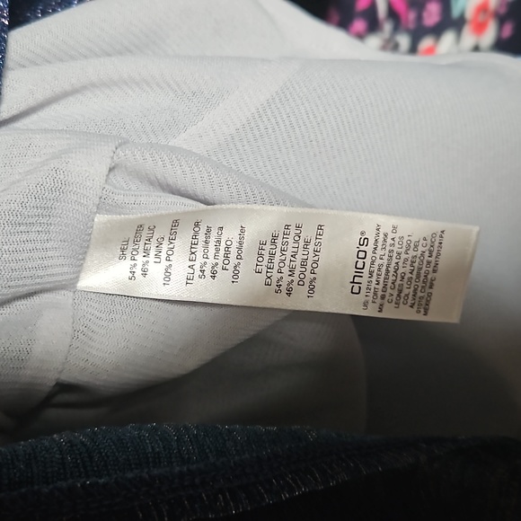 Chico's easy wear size 1 - Picture 3 of 4
